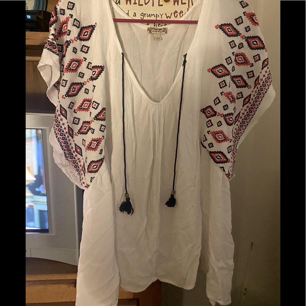 COPY - Gorgeous Western Plus Size Top.